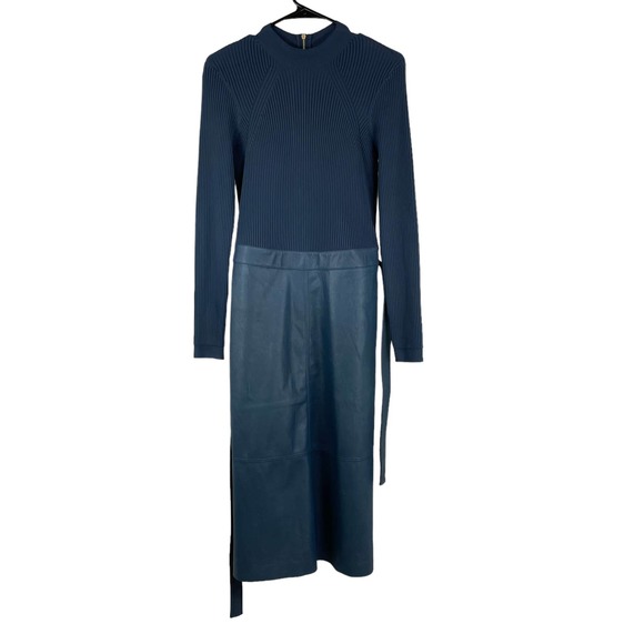 Ted Baker Navy Midi Dress - Picture 4 of 13